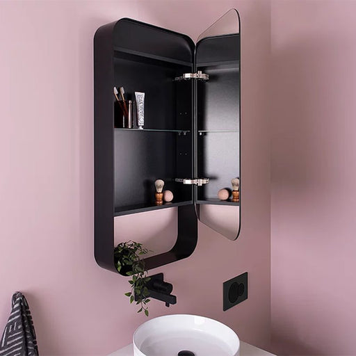 ADP Enzo 500mm Shaving Cabinet - Ideal Bathroom CentreSCEN50100BK