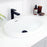 ADP Ozera Solid Surface Semi Inset Basin - Ideal Bathroom CentreTOPSOZE5037WMMatte White