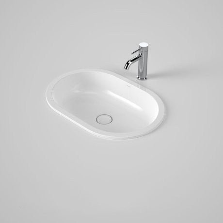Caroma Liano II Pill 580mm Under/Over Counter Basin - Ideal Bathroom Centre852900WGloss White