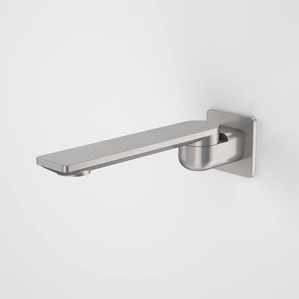 Caroma Urbane II 220mm Bath Swivel Outlet-Square Cover Plate - Ideal Bathroom Centre99670GMGun Metal