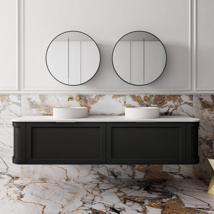 Cassa Design Westminster Wall Hung Vanity - Ideal Bathroom CentreWES1800MB1800mmMatte Black