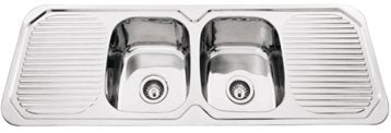 Classic Drop-in Kitchen Sink-1380x480x170mm - Ideal Bathroom CentreKSK-DD138