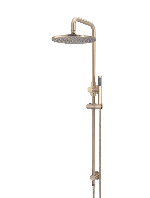 Meir Round Combination Shower Rail, 300mm Rose, Single Function Hand Shower - Ideal Bathroom CentreMZ0706-R-CHChampagne