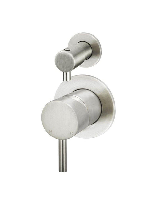 Meir Round Wall Diverter Mixer - Ideal Bathroom CentreMW07TS-PVDBNBrushed Nickel