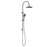 Nero Opal Twin Shower - Ideal Bathroom CentreNR251905eGRGraphite