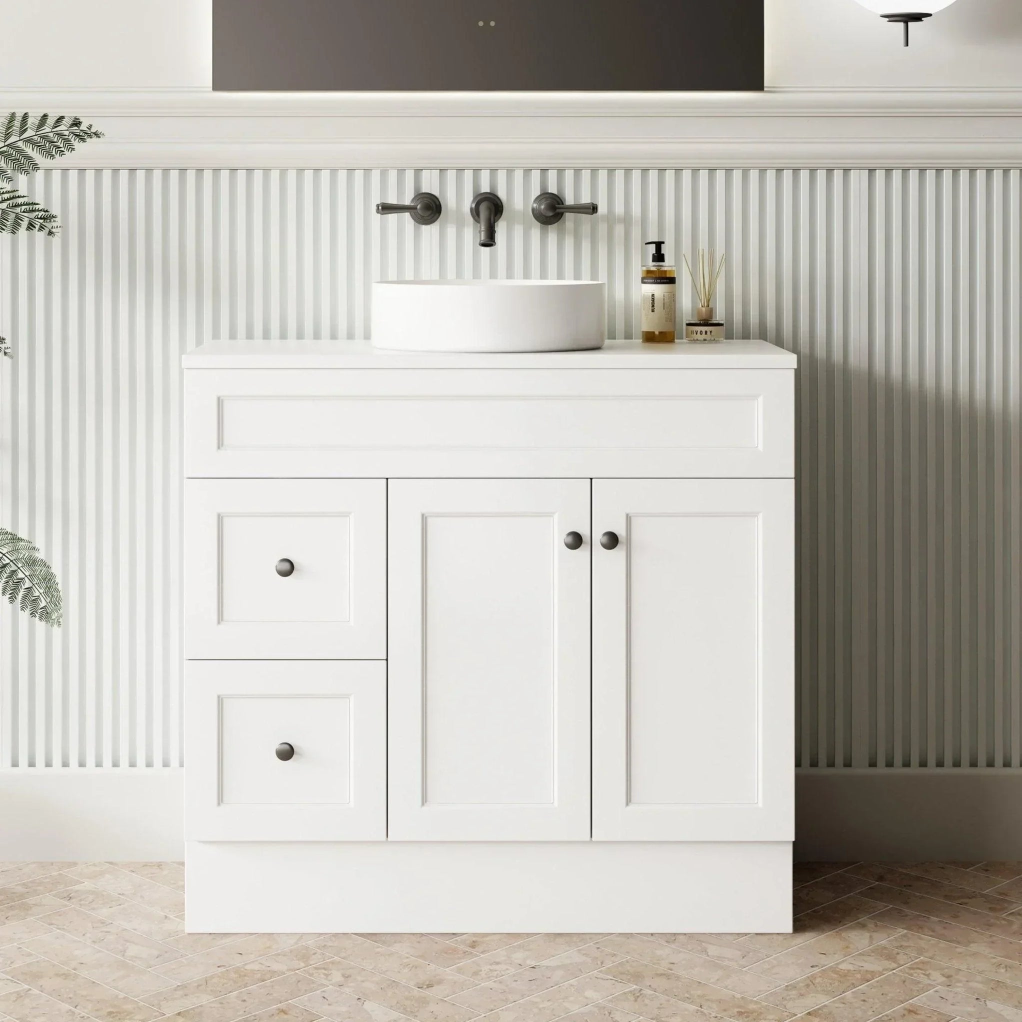 MILANO Federation 900mm Freestanding Vanity | Ideal Bathroom Centre