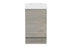 ADP Allie 450mm Small Space Vanity - Ideal Bathroom CentreALLIM0450WKGFreestanding (Detachable Kickboard)Gloss White