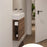 ADP Allie 450mm Small Space Vanity - Ideal Bathroom CentreALLIM0450WHGWall HungGloss White