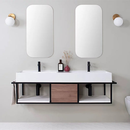 ADP Antonio 1400mm Vanity Double Bowl - Ideal Bathroom CentreANTFC1400WHDWall Hung Vanity