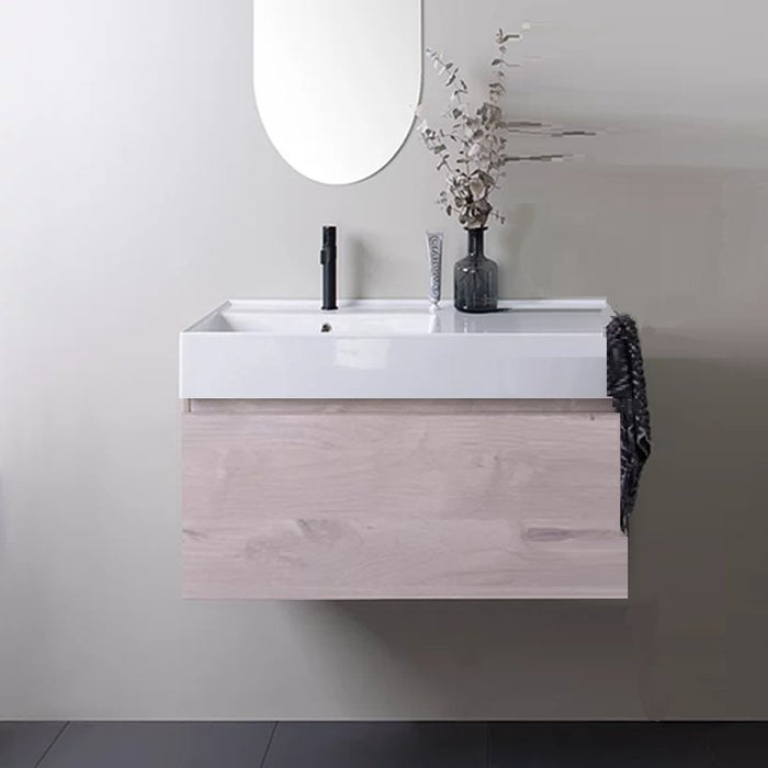 ADP Capri 600mm Wall Hung Vanity - Ideal Bathroom CentreCAPFA0600WHLLeft Hand Basin