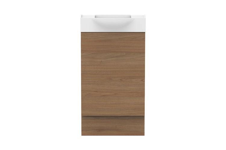 ADP Charlie 450mm Small Space Vanity - Ideal Bathroom CentreCHARM0450WKGFreestanding (Detachable Kickboard)Gloss White