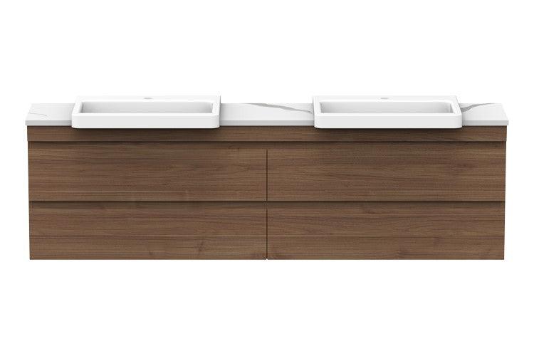ADP Emporia All-Drawer Semi-Recessed Vanity - Ideal Bathroom CentreEMPSA1800WHD1800mmWall HungDouble Bowl Basin