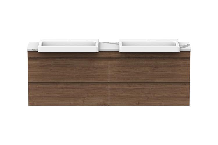 ADP Emporia All-Drawer Semi-Recessed Vanity - Ideal Bathroom CentreEMPSA1500WHD1500mmWall HungDouble Bowl Basin