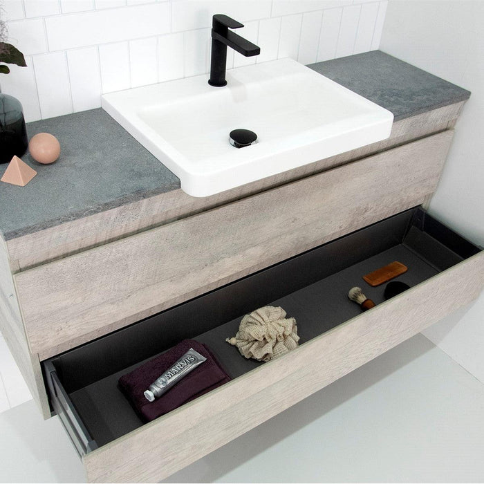 ADP Emporia All-Drawer Semi-Recessed Vanity - Ideal Bathroom CentreEMPSA0600WHC600mmWall HungCentre Basin