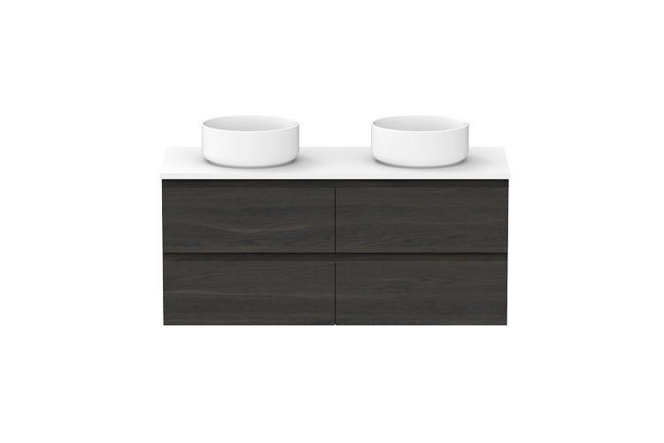 ADP Emporia All Drawer Vanity - Ideal Bathroom CentreEMA1200WHD1200mmWall HungDouble Bowl Basin