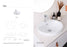 ADP Eye Ceramic Semi Inset Basin - Ideal Bathroom CentreBT318