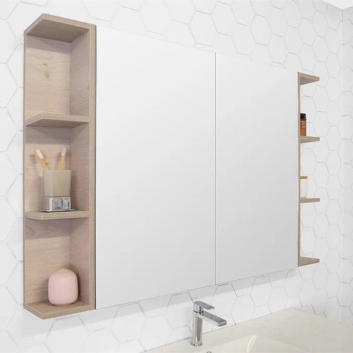 ADP Glacier 1050mm Shaving Cabinet - Ideal Bathroom CentreGSC10580DWith 6 Shelves