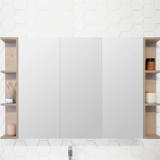 ADP Glacier 1500mm Shaving Cabinet, Double Shelves - Ideal Bathroom CentreGSC15080D
