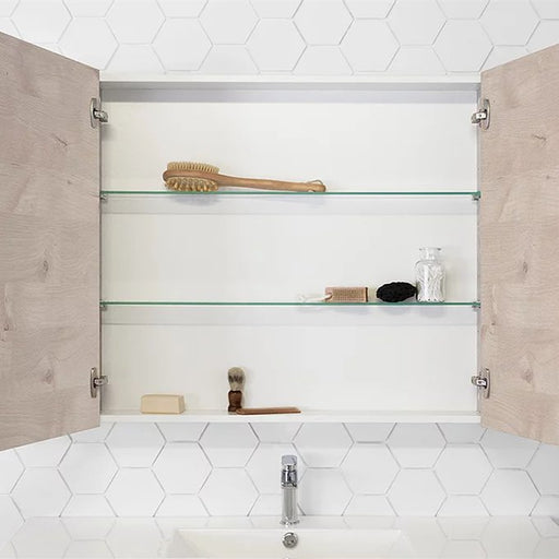 ADP Glacier 900mm Shaving Cabinet - Ideal Bathroom CentreGSC900R/L