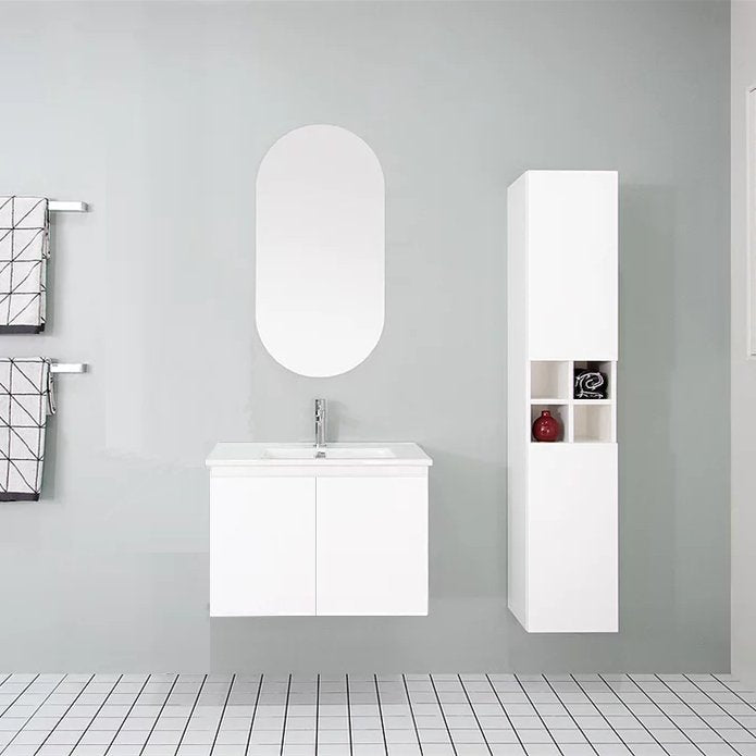 ADP Glacier Ceramic 600mm Vanity - Ideal Bathroom CentreGCSL0600WHSlim Wall Hung