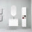 ADP Glacier Ensuite 600mm Vanity - Ideal Bathroom CentreGCETW600WHTwin Wall Hung