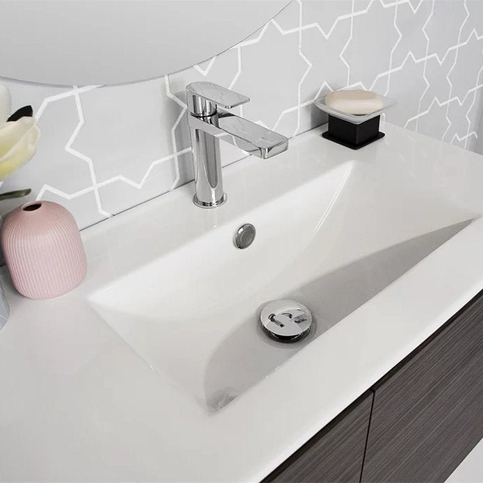ADP Glacier Ensuite 900mm Vanity - Ideal Bathroom CentreGCETW900WHTwin Wall Hung