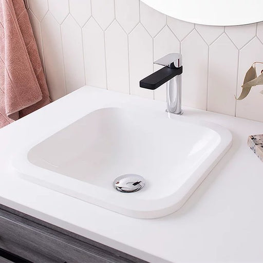 ADP Honour Solid Surface inset/ Under Counter Basin - Ideal Bathroom CentreTOPTHON3737-TSMatte White
