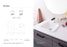 ADP Honour Solid Surface inset/ Under Counter Basin - Ideal Bathroom CentreTOPTHON3737-GGloss White