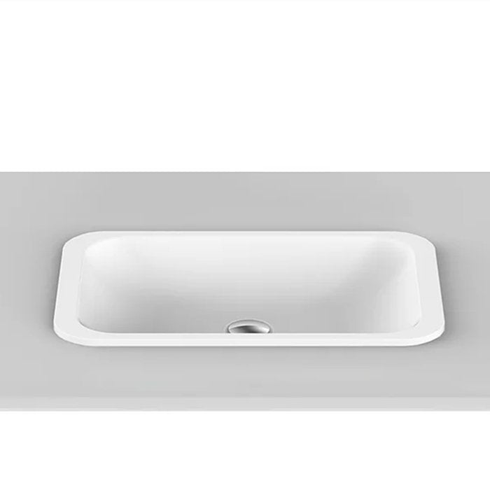 ADP Hope Solid Surface Inset/ Under Counter Basin - Ideal Bathroom CentreTOPTHOP5026-GGloss White