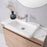 ADP Integrity Solid Surface Semi-Recessed Basin - Ideal Bathroom CentreTOPTINT5540-TSMatte White