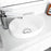 ADP Joy Solid Surface Semi Inset Basin - Ideal Bathroom CentreTOPSJOY2819WGGloss White