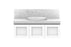 ADP London 1200mm Wall Hung Vanity - Ideal Bathroom CentreTLD1200WHSRight Hand Drawer
