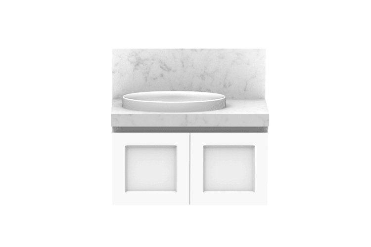 ADP London 750mm Wall Hung Vanity - Ideal Bathroom CentreTLD0750WHLeft Hand Basin
