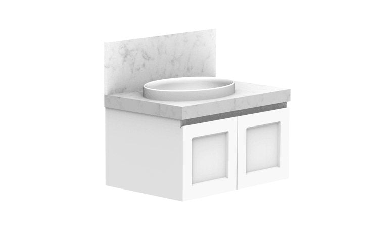 ADP London 750mm Wall Hung Vanity - Ideal Bathroom CentreTLD0750WHLeft Hand Basin
