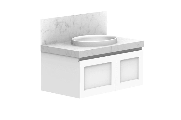 ADP London 900mm Wall Hung Vanity - Ideal Bathroom CentreTLD900WHLLeft Hand Drawer