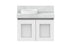 ADP London Mini Wall Hung Vanity - Ideal Bathroom CentreTLDM600WHGWL600mm Left Hand BasinGloss White