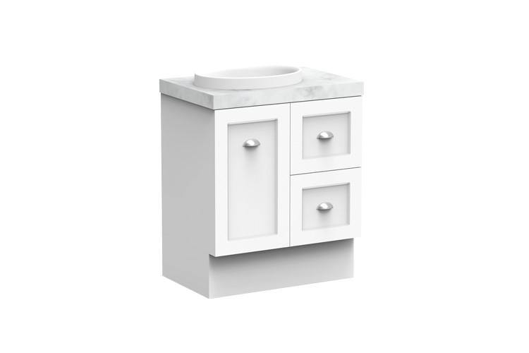 ADP Madison Freestanding Vanity - Ideal Bathroom CentreMAD0750WKR3750mmRight Hand Basin