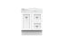 ADP Madison Freestanding Vanity - Ideal Bathroom CentreMAD0750WKL2750mmLeft Hand Basin