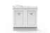 ADP Madison Mini Small Space Vanity - Ideal Bathroom CentreMADM0900WKLG900mmGloss WhiteLeft Hand Bowl