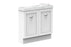 ADP Madison Mini Small Space Vanity - Ideal Bathroom CentreMADM0900WKRM900mmMatte WhiteRight Hand Bowl
