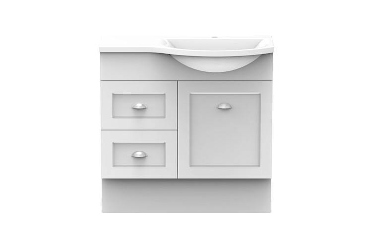 ADP Madison Semi-Recessed Freestanding Vanity - Ideal Bathroom CentreMAISCW0900WKRPM900mmRight Hand Basin