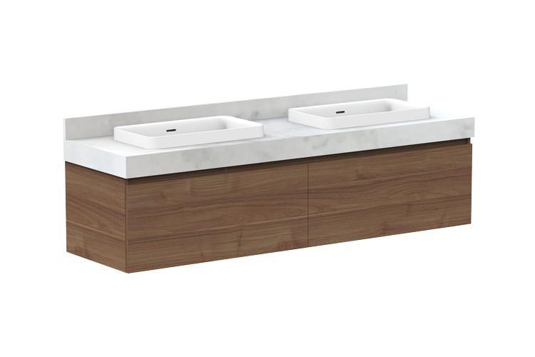 ADP Mayfair All Drawer Wall Hung Vanity - Ideal Bathroom CentreMAYFAS1800WHDCP1800mmDouble Bowl Basin