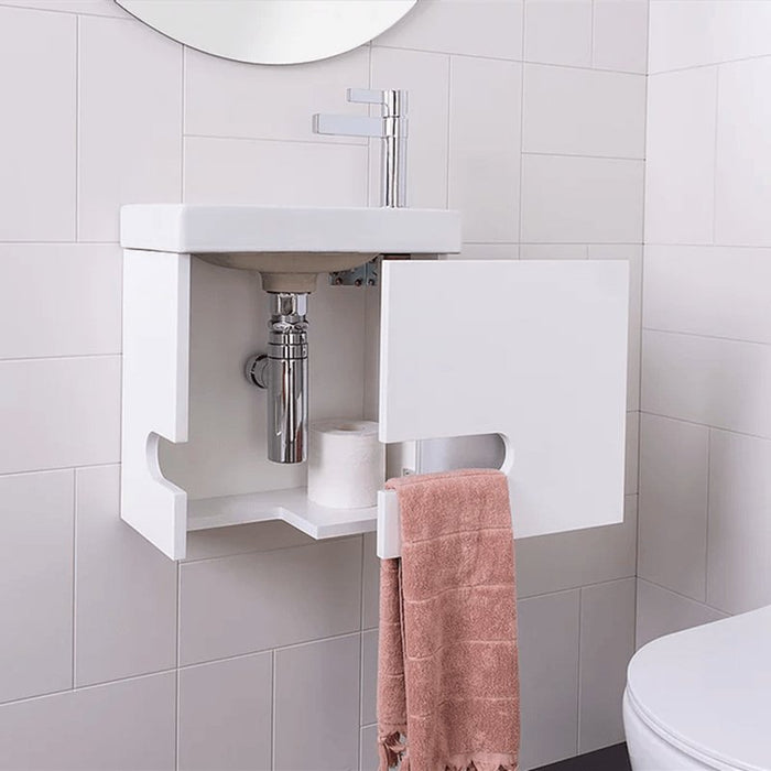 ADP Micro 400mm Small Space Vanity - Ideal Bathroom CentreMIC0400WHWHTGloss White