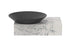 ADP Minima Bench 500mm Small Space Vanity - Ideal Bathroom CentreMIN0500WHLBLKMatte BlackLeft Hand Basin