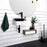ADP Minima Bench 500mm Small Space Vanity - Ideal Bathroom CentreMIN0500WHRWHTGloss WhiteRight Hand Basin