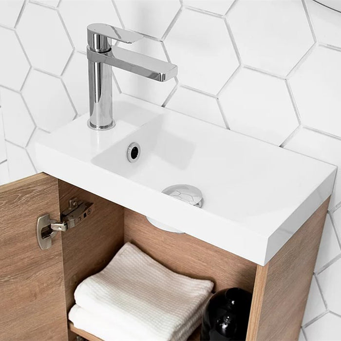 ADP Petite Small Space Vanity - Ideal Bathroom CentrePET0400WHWall Hung400mm