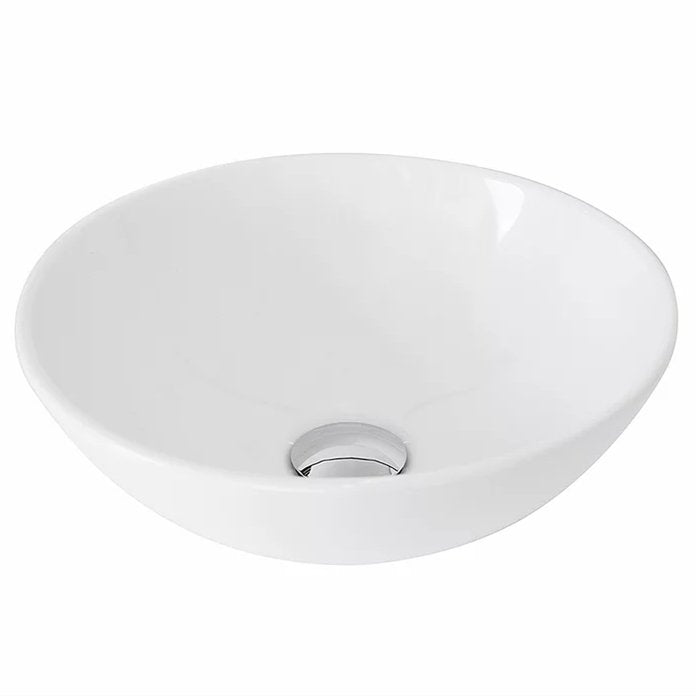 ADP Pluto Ceramic Above Counter Basin - Ideal Bathroom CentreTOPCPLUWH