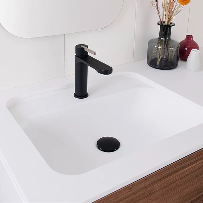 ADP Strength Solid Surface Inset/ Under Counter Basin - Ideal Bathroom CentreTOPTSTR5543-TSMatte White