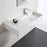 ADP Teorema 1000mm Ceramic Wall Hung Basin - Ideal Bathroom CentreTOPCTEO100GWLLeft Bowl1 Tap Hole