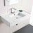 ADP Teorema 800mm Ceramic Wall Hung Basin - Ideal Bathroom CentreTOPCTEO80GWCCentre Bowl1 Tap Hole